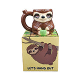 Stoned sloth mug pipe