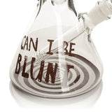 Cheech & Chong® Glass | 15" 7mm Thick Can I Be Blunt Beaker Base Water Pipe [CC165] Glass Bong Smoking Cat Distribution
