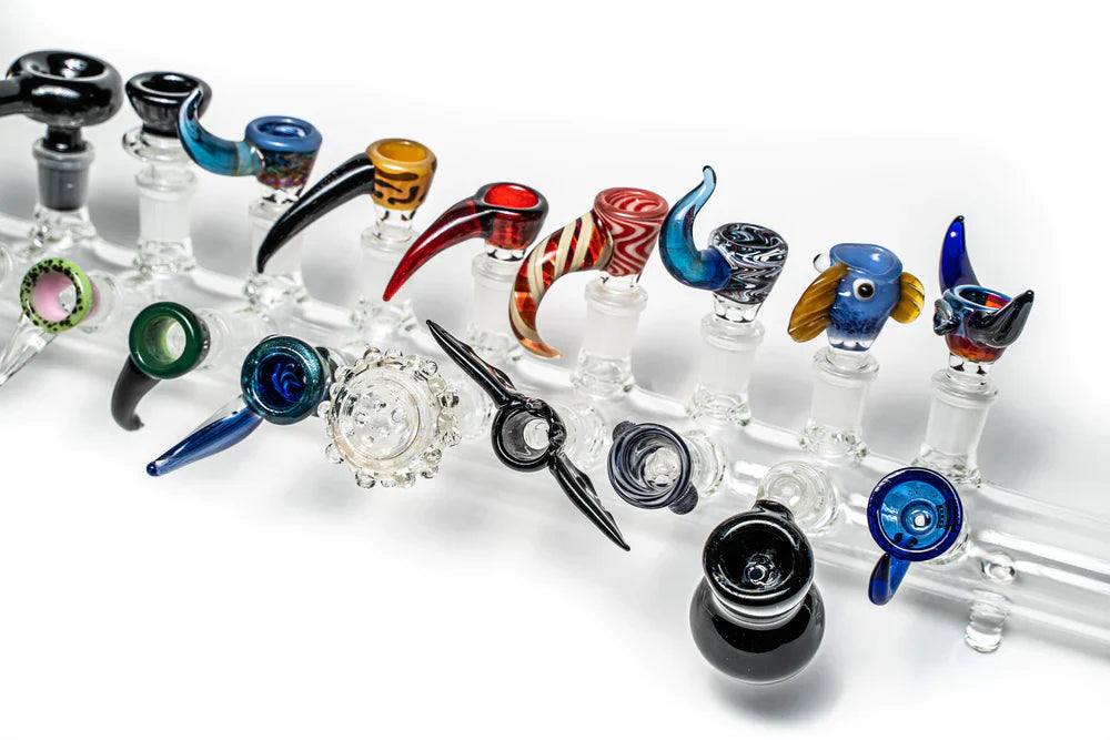 20 Glass Bowl & Banger Display holder for 14 mm joint Other Smoking Cat Distribution