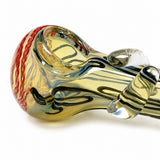 4" Wig Wag Glass Hand Pipe Glass Pipe Super Supplys Inc