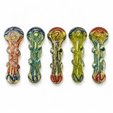 4" Wig Wag Glass Hand Pipe Glass Pipe Super Supplys Inc Default Title