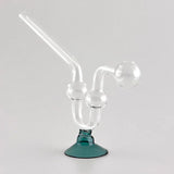 6" Stand Oil Burner Pipe – 2-Pack | Durable Glass Oil Burner Super Supplys Inc Lake Green