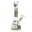 Cheech & Chong® Glass | 10" Optical Illusion Glow-in-the-Dark Water Pipe [CC172] Glass Bong Smoking Cat Distribution