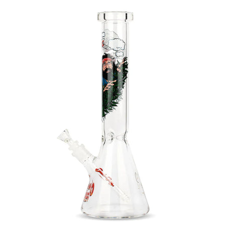 Cheech & Chong® Glass | 15" Field of Dreams Beaker (CC141) Glass Bong Smoking Cat Distribution