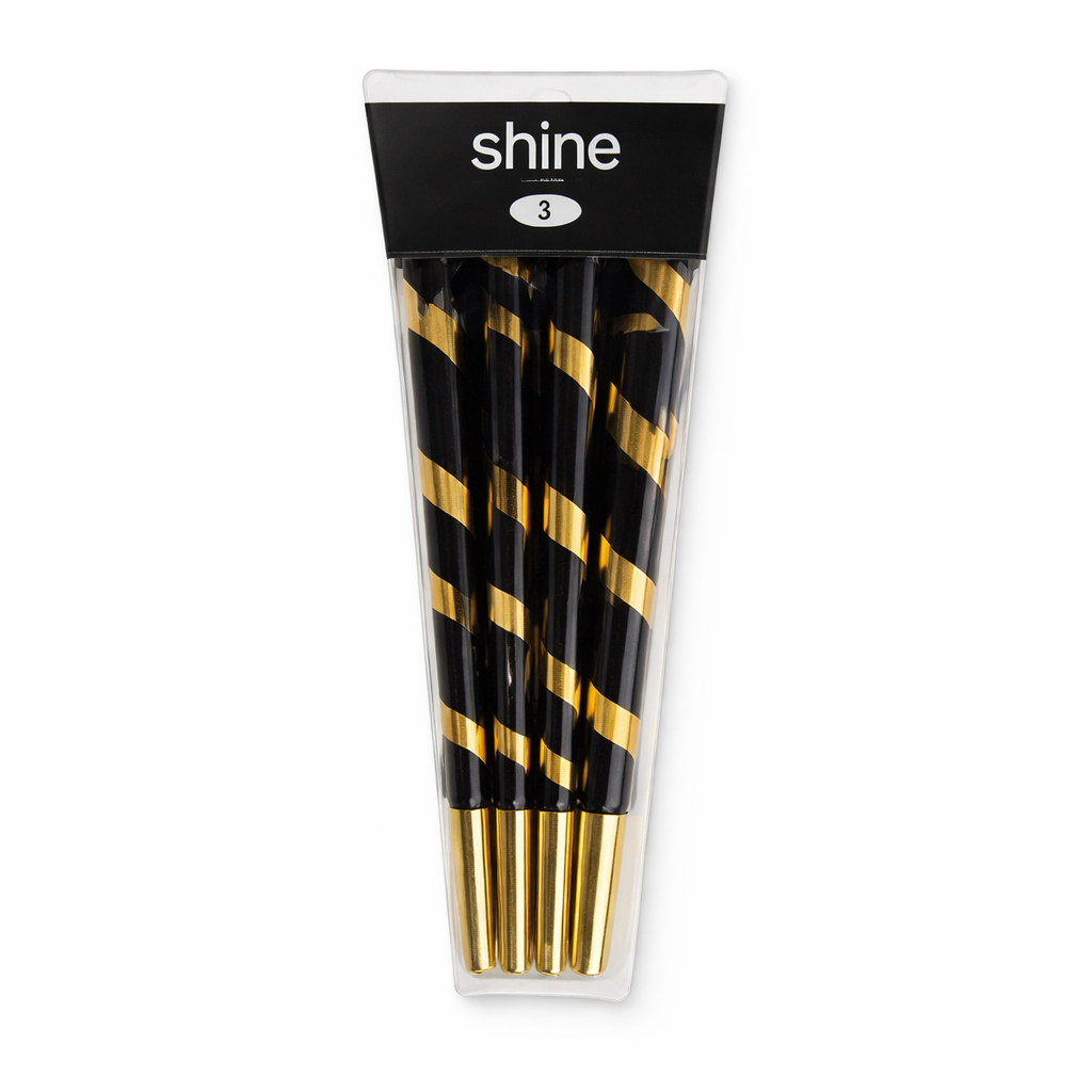 Shine | Tiger Stripes King Size 8-pack Pre-rolled Cone (Display Pack) Shine Papers Box of Tiger Stripes