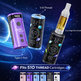 Yocan® | Kodo Star Battery – Fits 510 Cartridges (Box of 15) 510 Battery Smoking Cat Distribution
