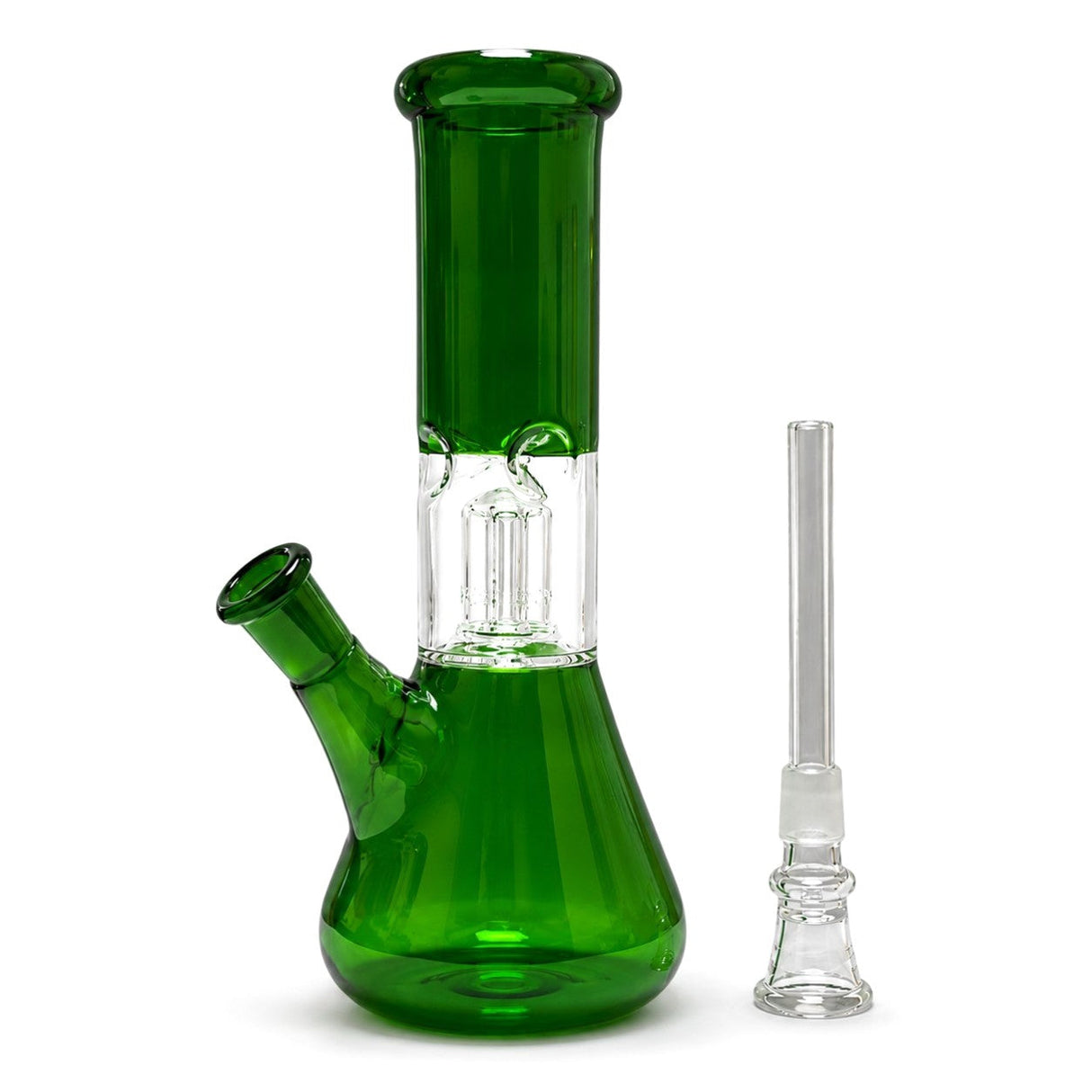 8" Color Rush Percolator Bong