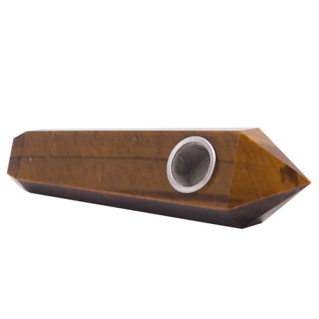 QUARTZ PIPE | TIGER EYE Quartz · Stone Xhaal Inc