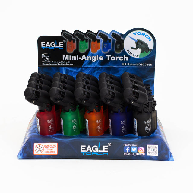 Eagle Torch |Mini-Angle Torch lighter Box of 20 [PT1116B] Torch LEHIGH WHOLESALE