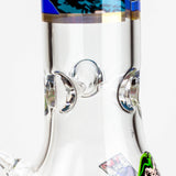 10" Cartoon glass water bong