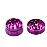 CanaCrush | 2.5" 2 Piece Grinder Regular Grinder Maq Distributors Purple