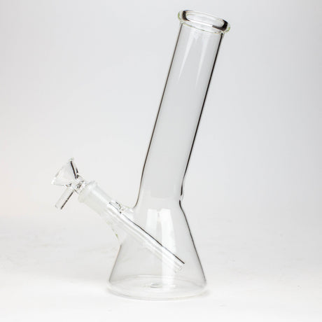 8" Clear glass beaker water bong [ WF001 ]