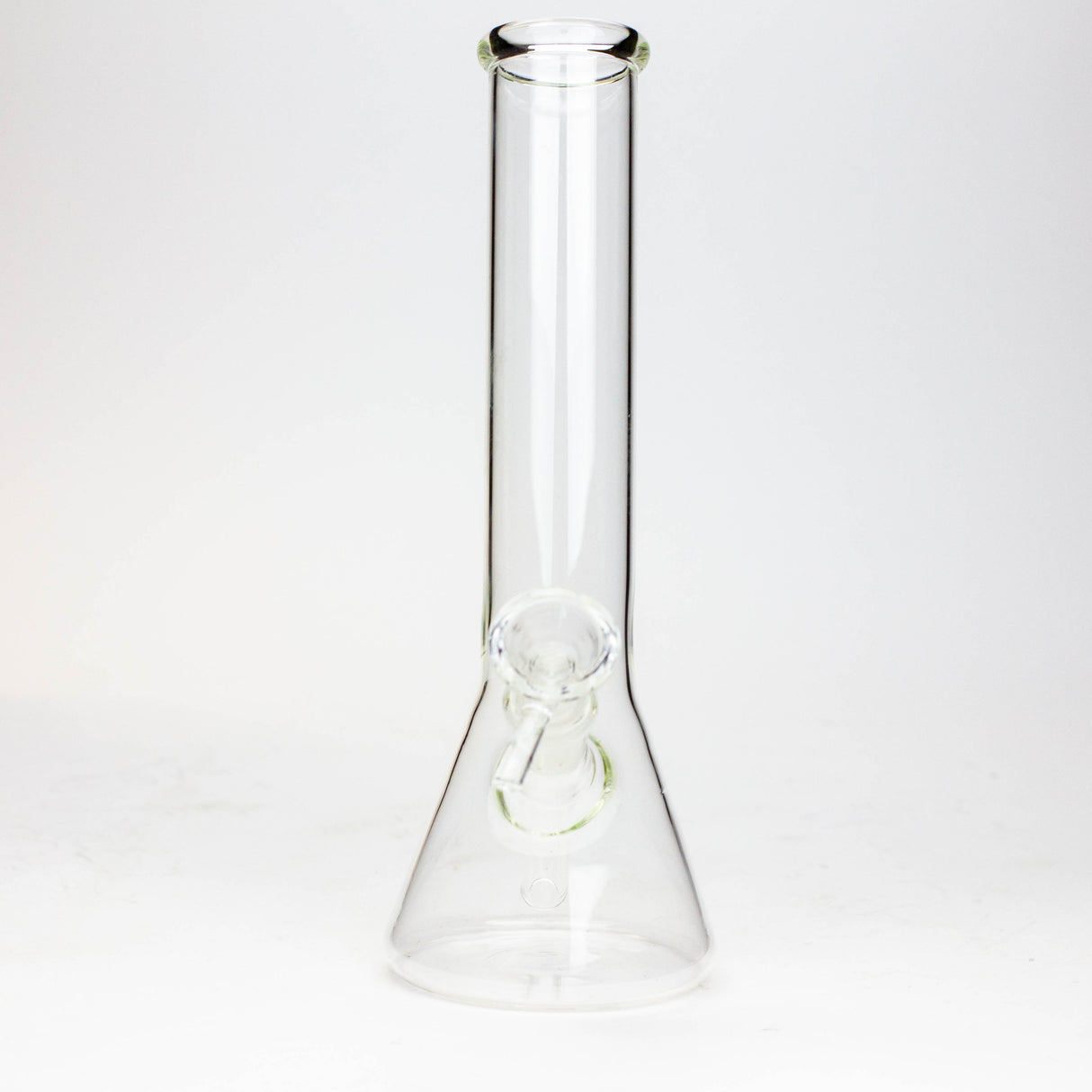 8" Clear glass beaker water bong [ WF001 ]