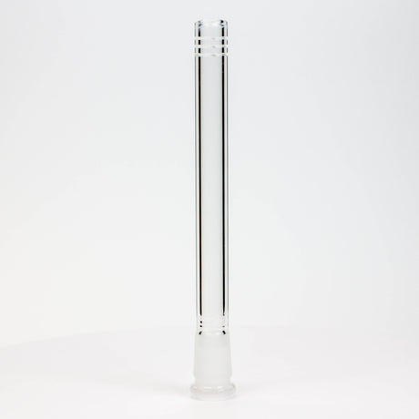 Glass open ended 6 slits downstem Downstem · Bowlstem ONE 6 1/2 inches