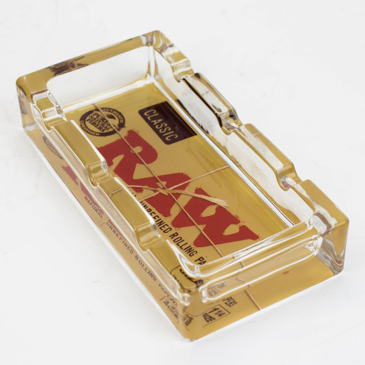 RAW Classic Pack Glass Ashtray