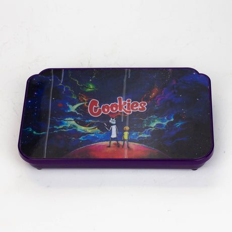 The Cartoon Rechargeable LED Rolling Tray with lid