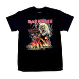 Iron Maiden | “The Number of the Beast” Short Sleeve Men’s Black T-Shirt – Officially Licensed Rock Band Tee Short Sleeve Philcos