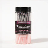 Blazy Susan | Ultra Thin Rice Cones Jar – 50 Count Pre-rolled Cone (Bulk / Tower) Smoking Cat Distribution King