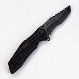 ALPHASTEEL Hunting Knife - Black Rider