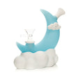 LIT® Silicone | 6.5" Glow-In-The-Dark Moon Water Pipe [TS216B] Resin · Silicone · Plastic Bong Smoking Cat Distribution Default Title