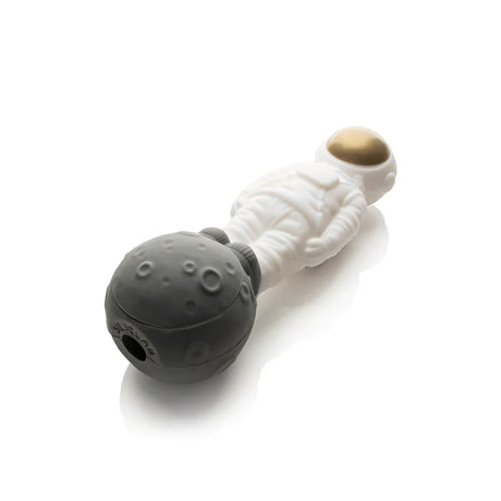 LIT® Silicone | 4.75" Man On The Moon Hand Pipe [TS226] Silicone Pipe Smoking Cat Distribution