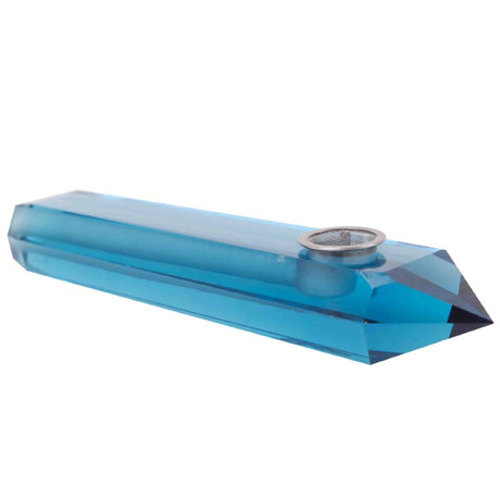 QUARTZ PIPE | BLUE CRYSTAL Quartz · Stone Xhaal Inc