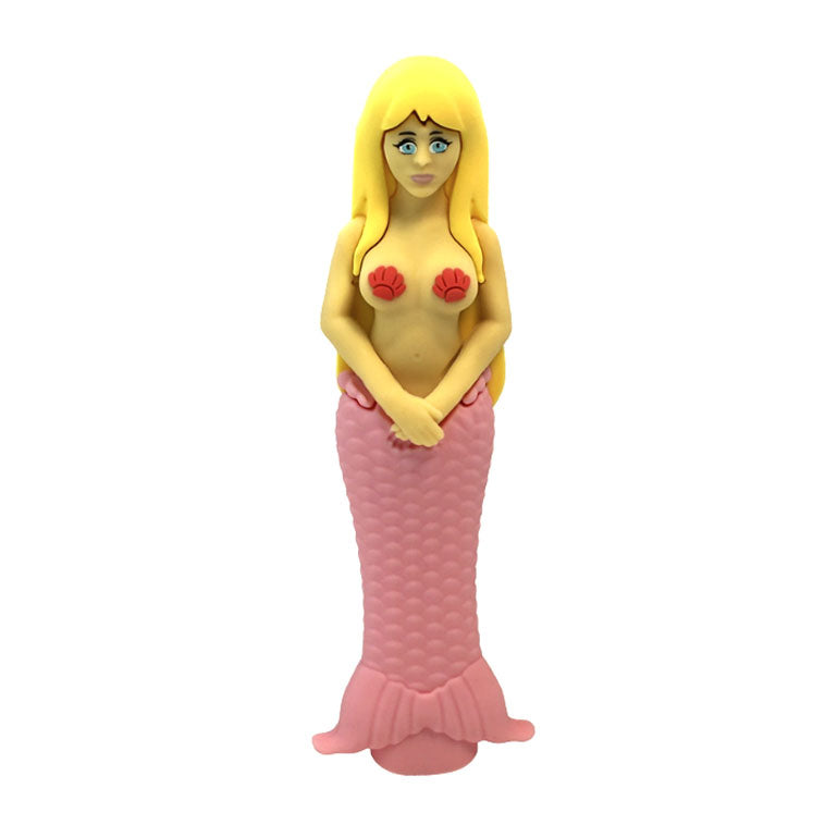 4.7" Mermaid hand pipe-Assorted [H365]