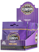 Flowtips Terpene Filter Tips - King Louis - 25 ct. Bag - 10 ct. Display