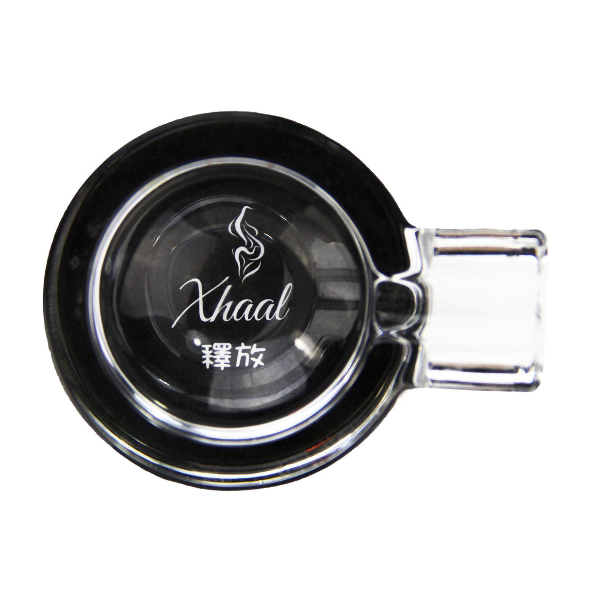 GLASS | ASHTRAY-black - One Wholesale