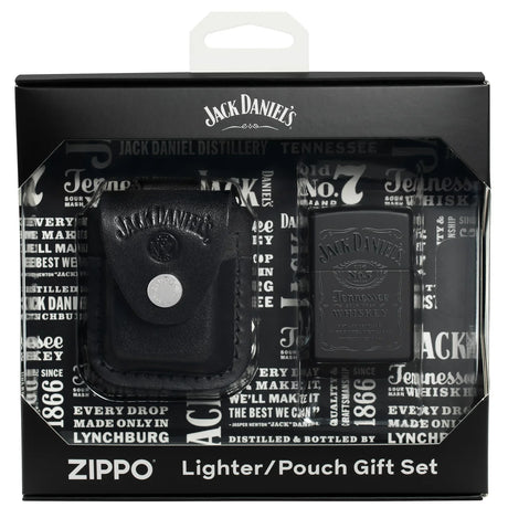 Zippo 48460 Jack Daniel's® Lighter and Pouch Gift Set Case · Pouch · Clip ONE