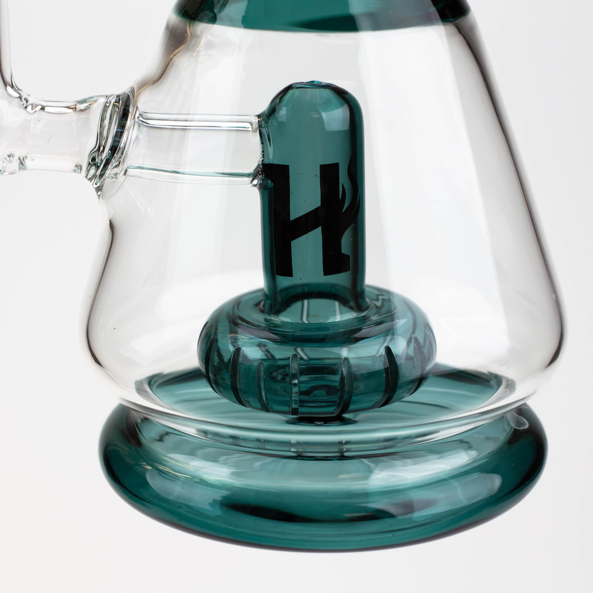 8.5" HAZE glass water bong with Showerhead percolator [HZ088]