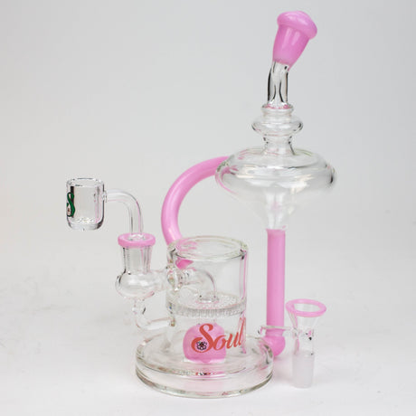 9" SOUL Glass 2-in-1 recycler bong [S2055]