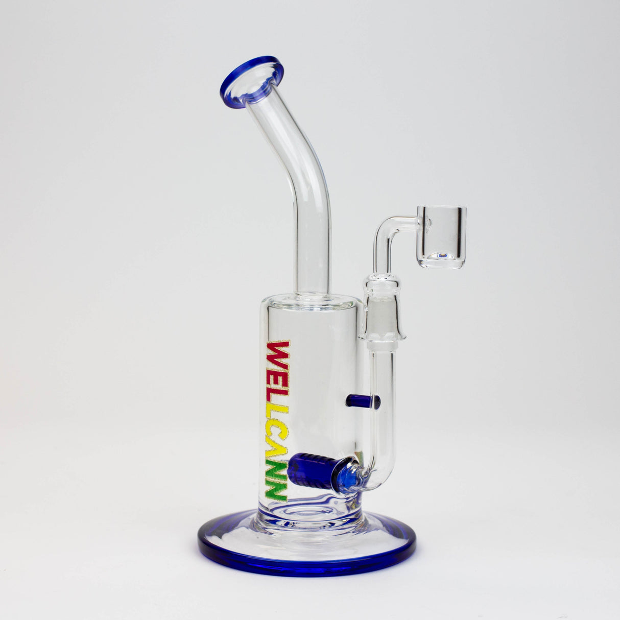 9" WellCann Inline diffuser Rig with Banger