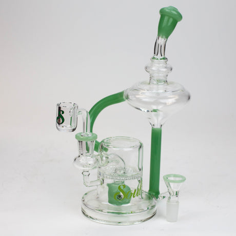 9" SOUL Glass 2-in-1 recycler bong [S2055]