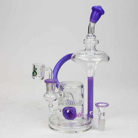 9" SOUL Glass 2-in-1 recycler bong [S2055]