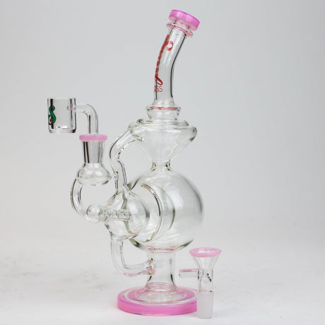 9" SOUL Glass 2-in-1 recycler bong [S2059]