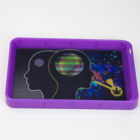 Character 7 Changeable colours LED Rolling Tray