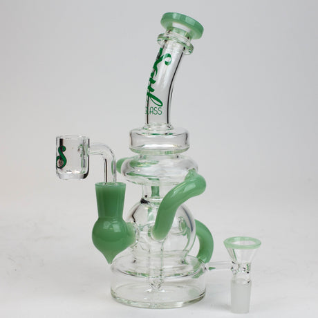 8" SOUL Glass 2-in-1 recycler bong [S2063]