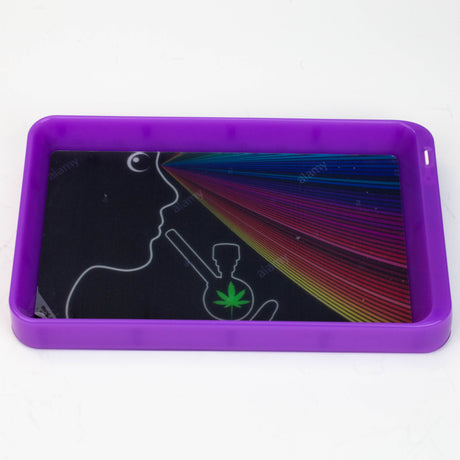 Character 7 Changeable colours LED Rolling Tray