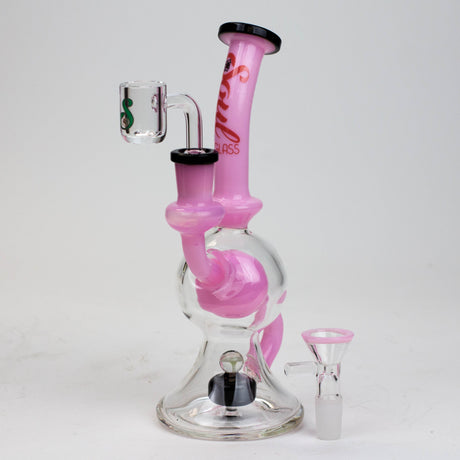 8" SOUL Glass 2-in-1 recycler bong [S2084]