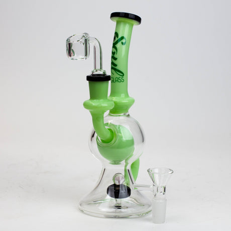 8" SOUL Glass 2-in-1 recycler bong [S2084]