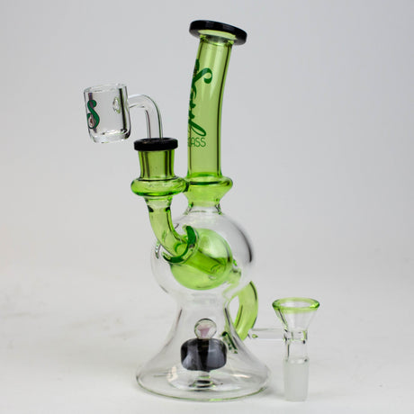 8" SOUL Glass 2-in-1 recycler bong [S2084]