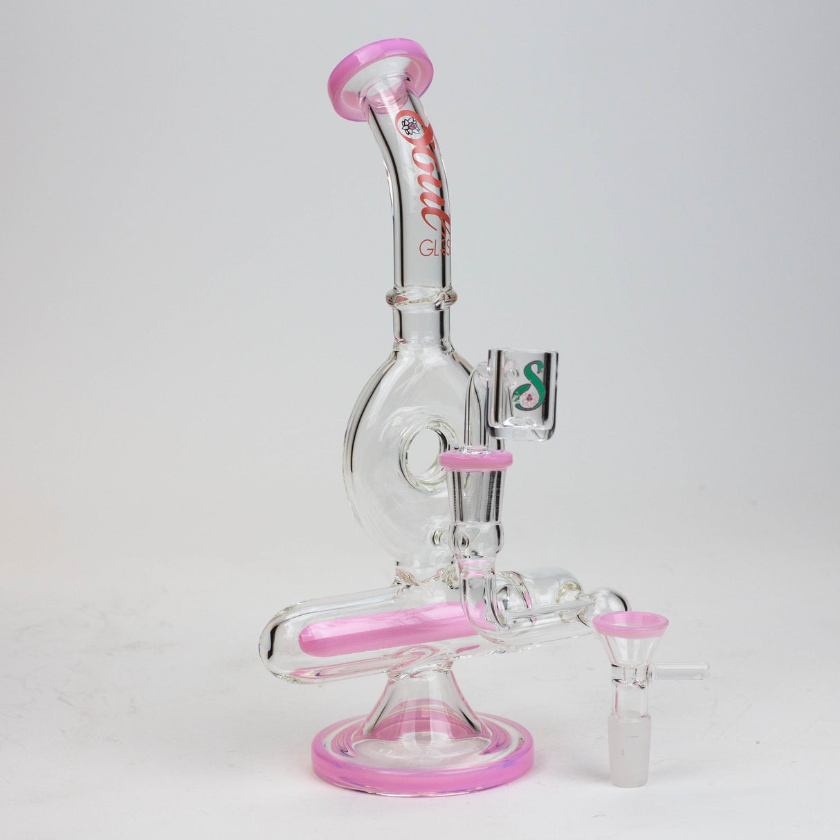 9" SOUL Glass 2-in-1 recycler bong [S2086]