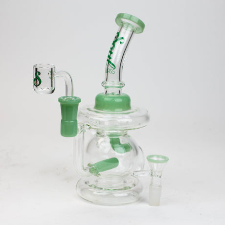 8" SOUL Glass 2-in-1 recycler bong [S2052]