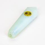 Acid Secs - Plain Natural Opal Smoking Pipe with choke hole Quartz · Stone Pipe Acid Secs Productions Inc.