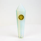 Acid Secs - Plain Natural Opal Smoking Pipe with choke hole Quartz · Stone Pipe Acid Secs Productions Inc.