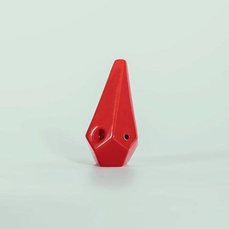 BRNT designs | Prism Ceramic Pipe BRNT Designs Red