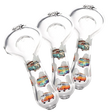 Pulsar VW Bus 4.5" Glass Spoon Pipe 3 Count set Glass Pipe Smoking Cat Distribution Default Title