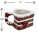 Roast & Toast Cake Mug - Novelty Pipe
