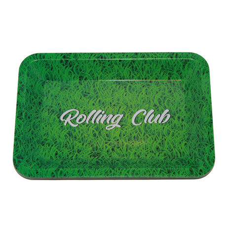 Rolling Club | Metal Rolling Tray - Small Tray Maq Distributors Grass